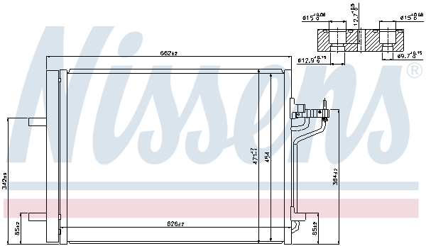 Nissens Airco condensor 940183