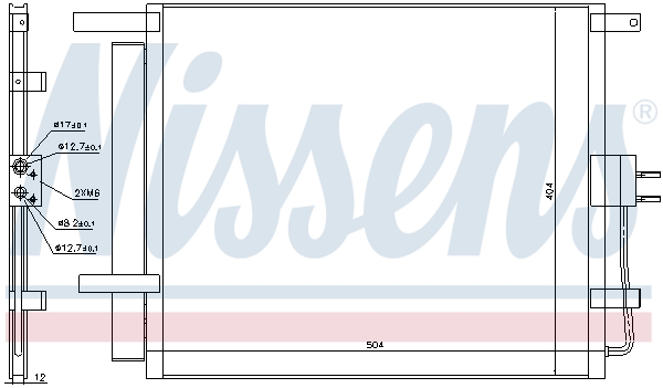 Nissens Airco condensor 940218
