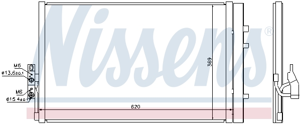 Nissens Airco condensor 940226