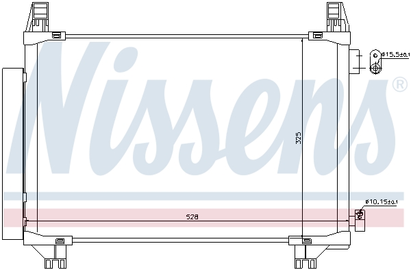 Nissens Airco condensor 940270