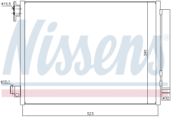 Nissens Airco condensor 940321