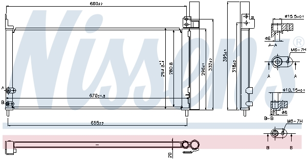 Nissens Airco condensor 940361