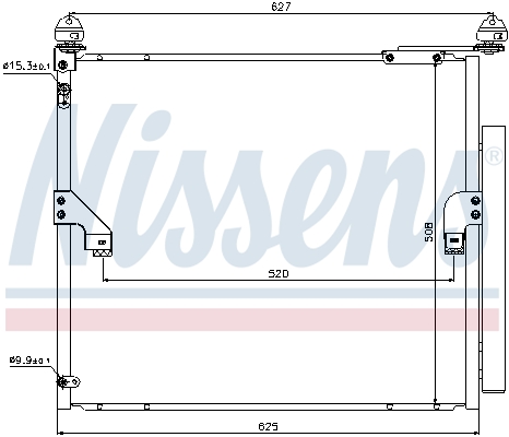 Nissens Airco condensor 940367