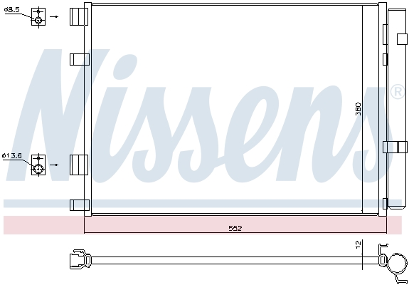 Nissens Airco condensor 940426