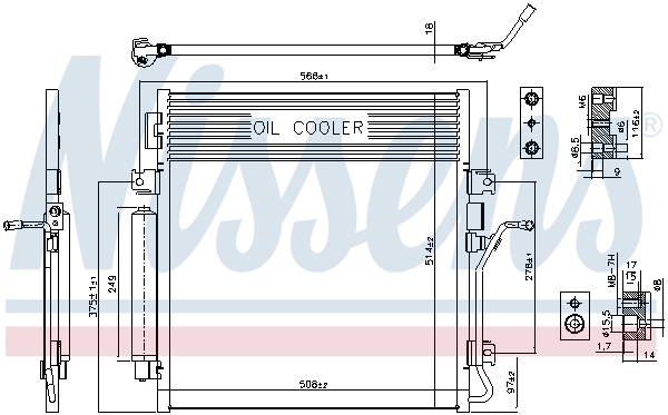 Nissens Airco condensor 940461