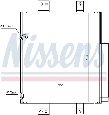 Nissens Airco condensor 940492