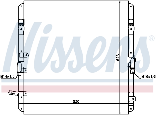 Nissens Airco condensor 94053