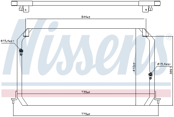 Nissens Airco condensor 94056