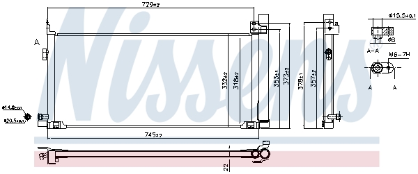 Airco condensor Nissens 940904