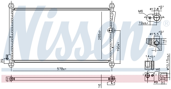 Airco condensor Nissens 940928