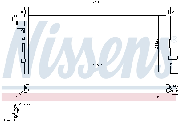 Airco condensor Nissens 940935