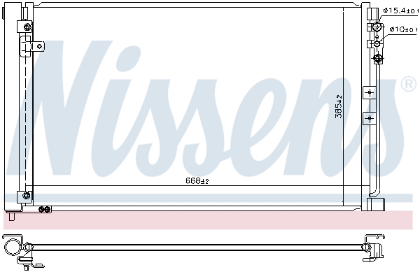 Nissens Airco condensor 941083