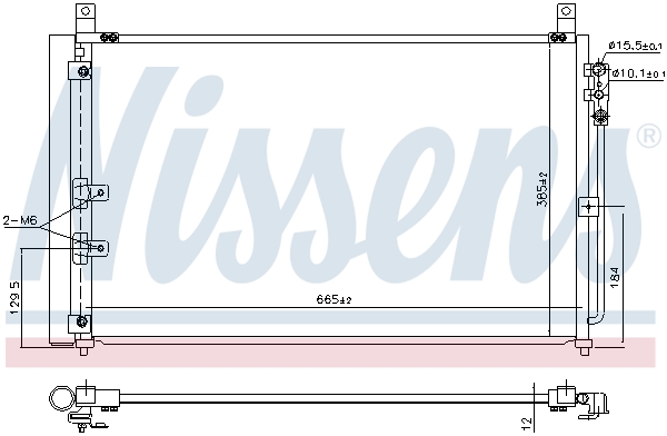 Nissens Airco condensor 941173