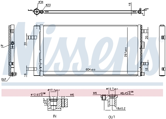Nissens Condensor, airconditioning 941344