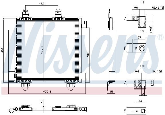 Nissens Condensor, airconditioning 941352