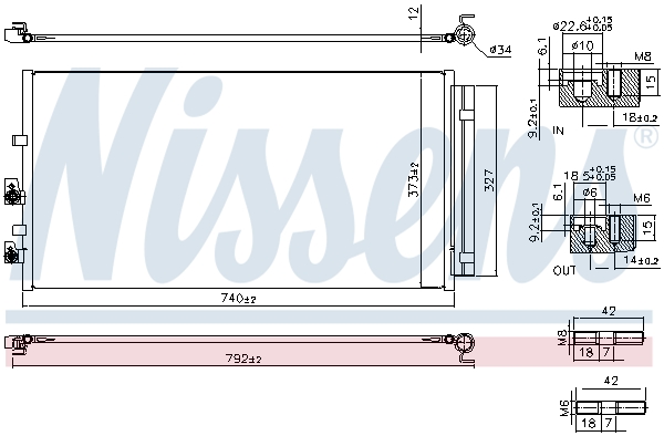 Nissens Condensor, airconditioning 941367