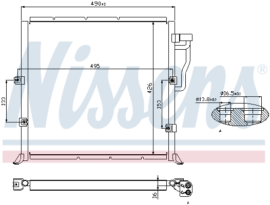 Nissens Airco condensor 94157