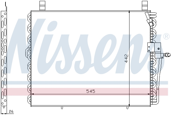 Nissens Airco condensor 94176