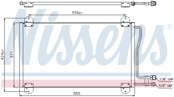 Nissens Airco condensor 94225