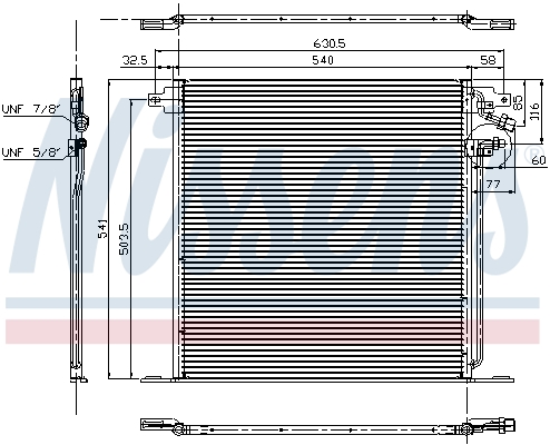 Nissens Airco condensor 94226