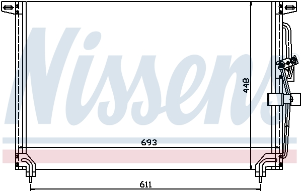 Nissens Airco condensor 94232