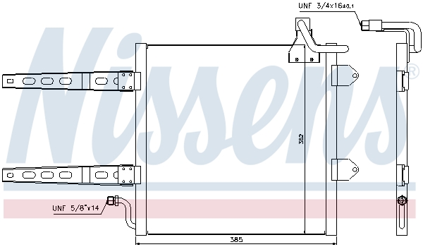 Nissens Airco condensor 94260