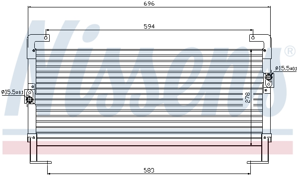 Nissens Airco condensor 94262