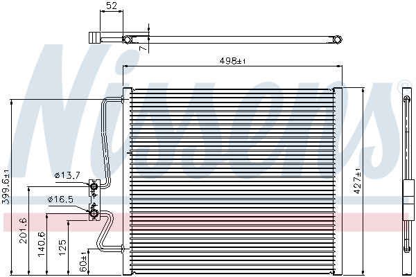 Nissens Airco condensor 94275