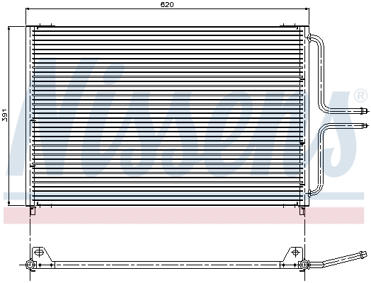 Nissens Airco condensor 94322