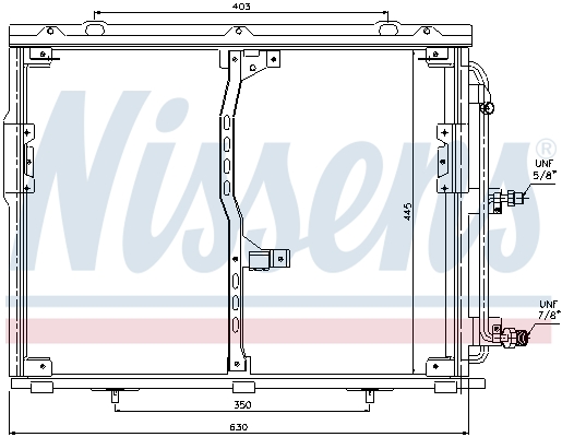 Nissens Airco condensor 94330