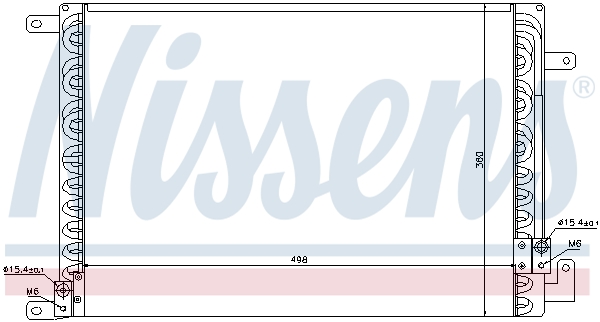 Nissens Airco condensor 94391