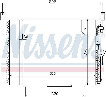 Nissens Airco condensor 94402
