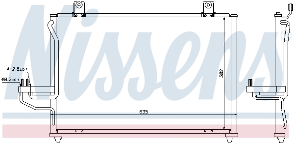 Airco condensor Nissens 94422