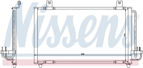 Nissens Airco condensor 94456