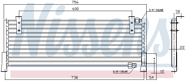 Nissens Airco condensor 94460