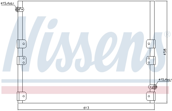 Nissens Airco condensor 94512