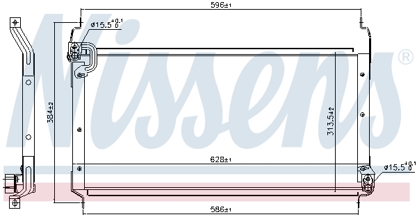 Nissens Airco condensor 94530