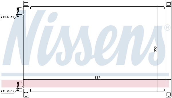 Nissens Airco condensor 94533