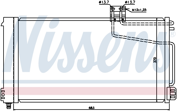 Nissens Airco condensor 94544