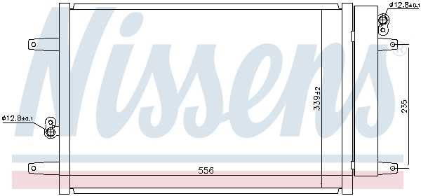 Nissens Airco condensor 94575