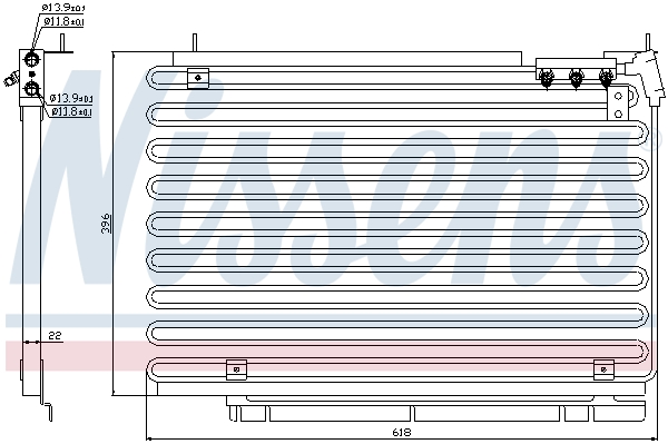 Nissens Airco condensor 94576