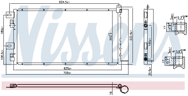 Nissens Airco condensor 94591