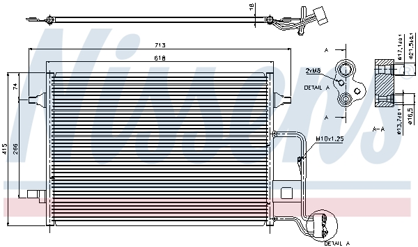 Nissens Airco condensor 94592