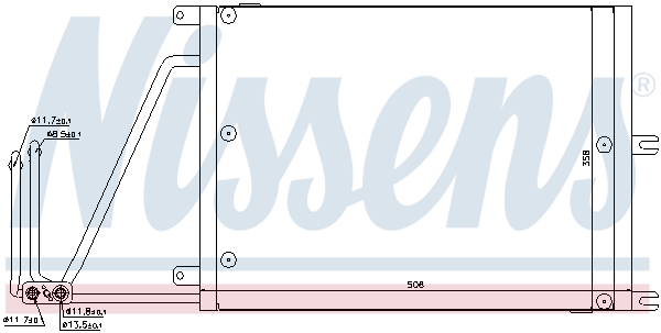 Nissens Airco condensor 94623