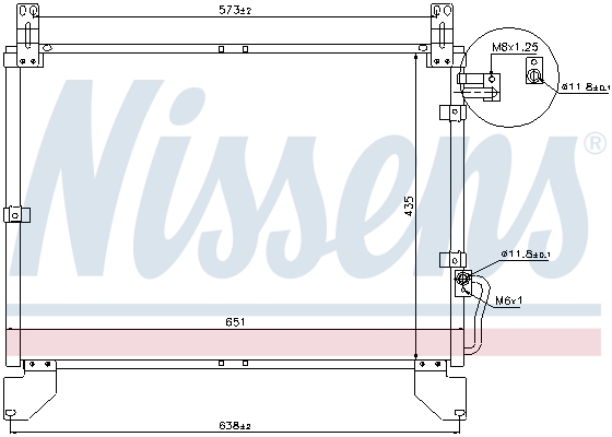 Nissens Airco condensor 94642