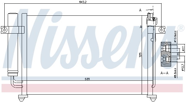 Nissens Airco condensor 94647