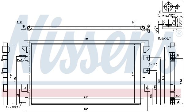 Nissens Airco condensor 94680