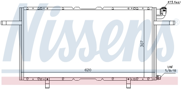 Nissens Airco condensor 94686