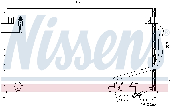 Nissens Airco condensor 94687