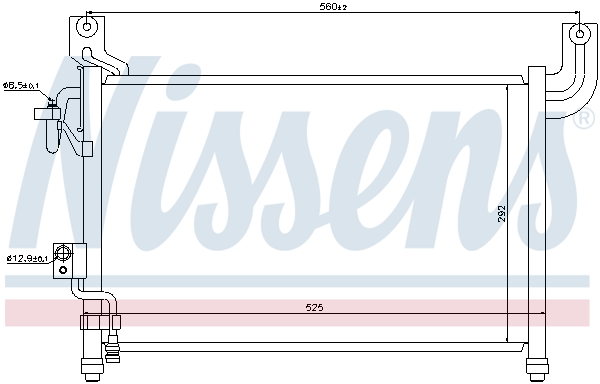 Nissens Airco condensor 94729